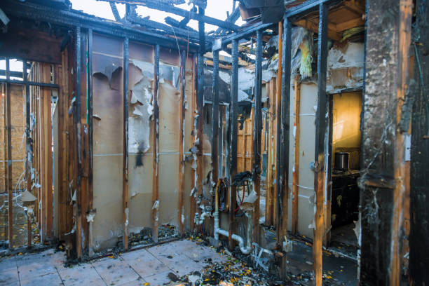 Professional Fire Damage Removal technician working in Carefree, AZ